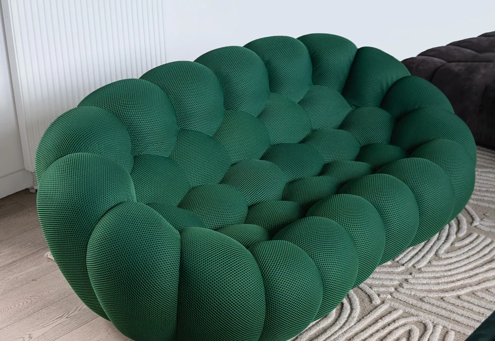 cloud couch green